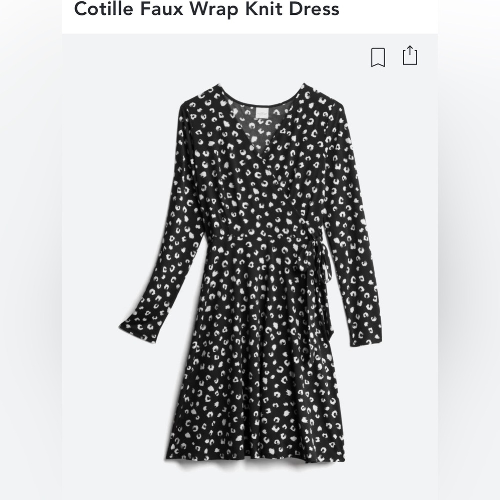 Kaileigh Faux Wrap Knit Dress from Stitchfix